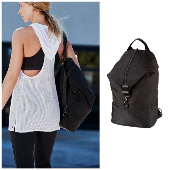 CALIA by Carrie Underwood Handbags - Calia by Carrie Underwood Black Convertible Backpack Tote